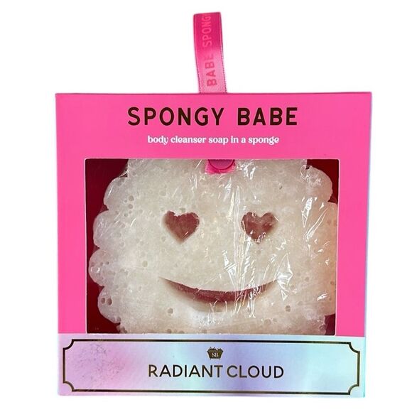 NIB Simply Southern Radiant Cloud Spongy Babe Body Cleanser Soap In a Sponge - Picture 1 of 9